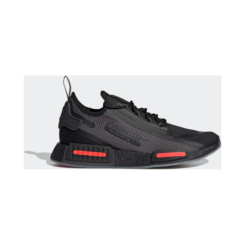 adidas NMD_R1 Spectoo Schuh Core Black / Grey Five / Solar Red (FZ3204)