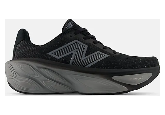 New Balance Fresh Foam X More v5 Black Linen Silver Metallic (MMORLK5)
