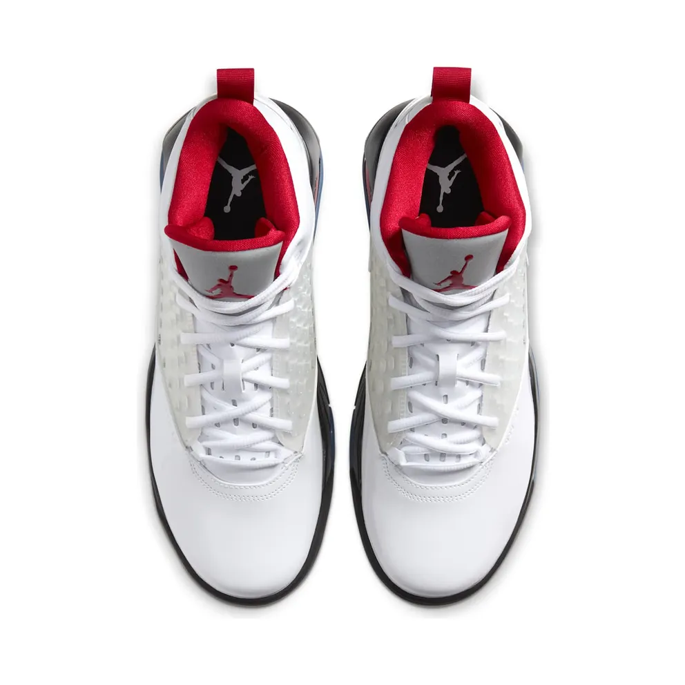 Jordan Maxin 200 White Black Gym Red