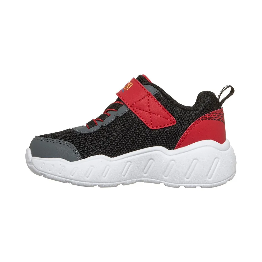 Skechers Play Scene Black/Red (407312NBKRD)