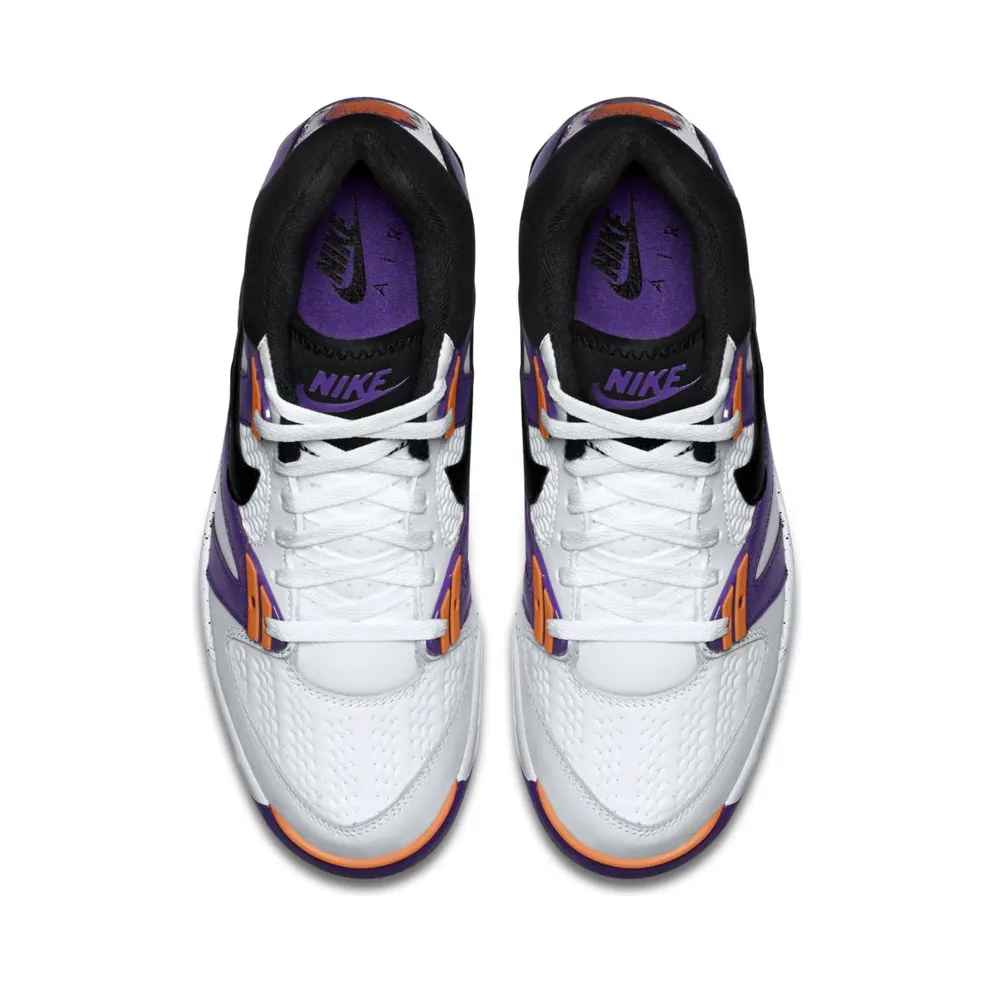 Nike Air Tech Challenge III OG Purple (2015) White/Black-Voltage Purple-Bright Mandarin (749957-102)
