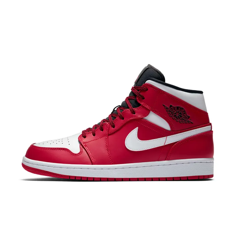 Jordan 1 Mid Chicago Gym Red/White-Black (554724-605)