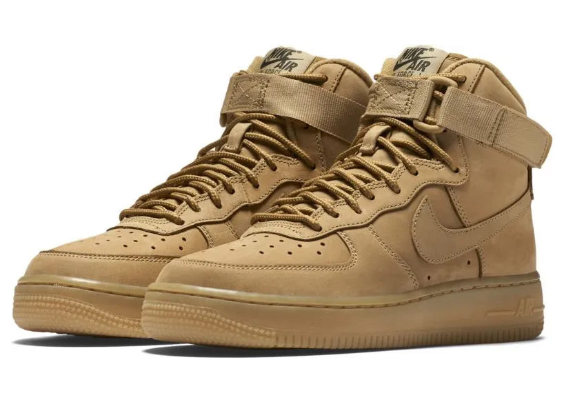 Nike Air Force 1 High LV8 GS Wheat Flax (807617-200)