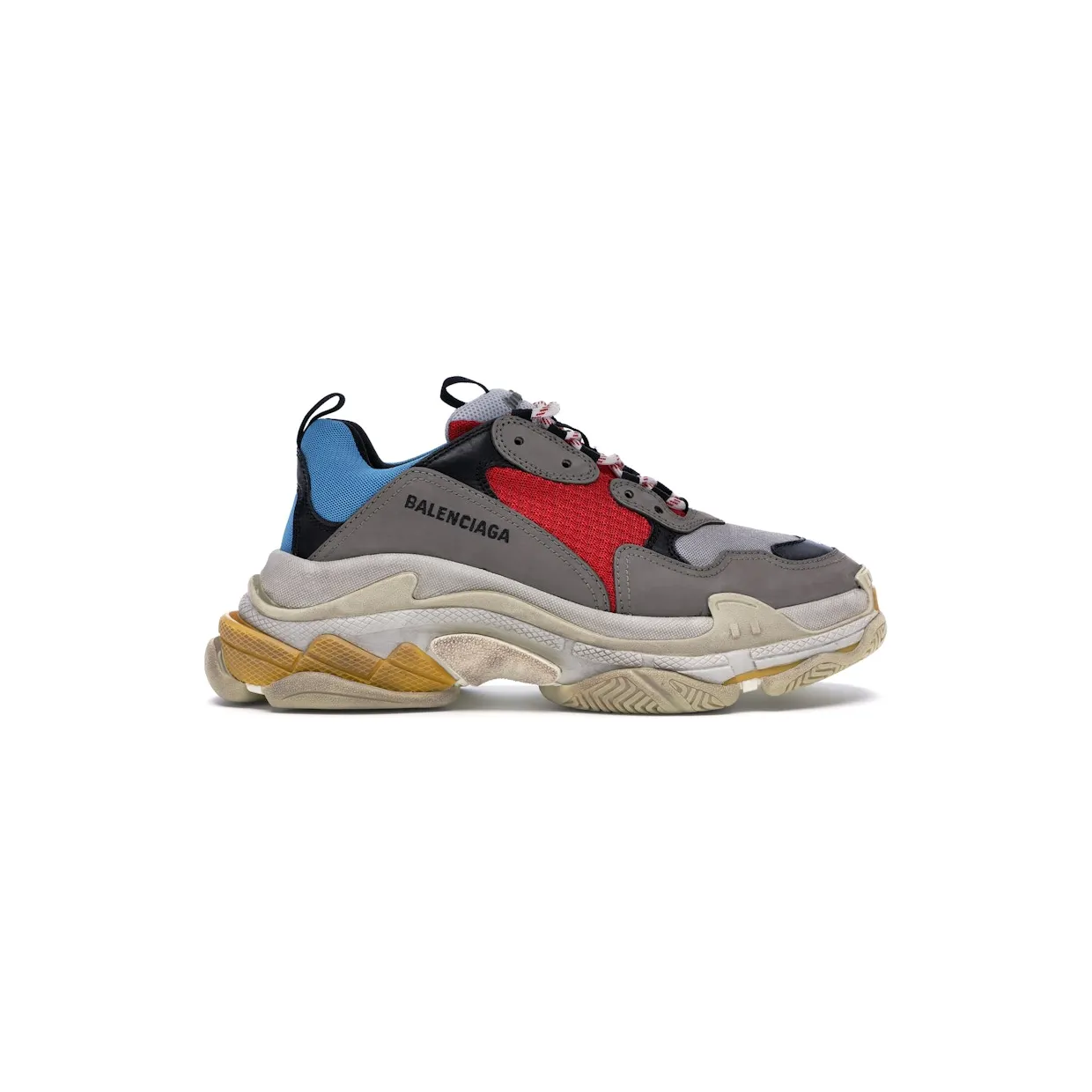 Balenciaga Triple S Grey Red Blue (512175W09O24365)