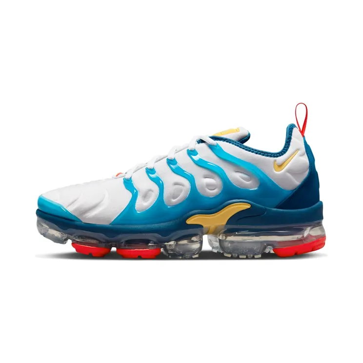 Nike Air VaporMax Plus White Citron Pulse Industrial Blue (FJ3999-100)