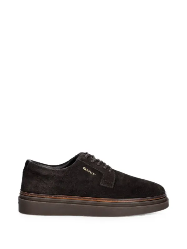 Gant suede lace-up sneakers – Bruin (33633382G399)