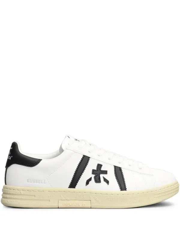 Premiata Russell sneakers with logopatch – White