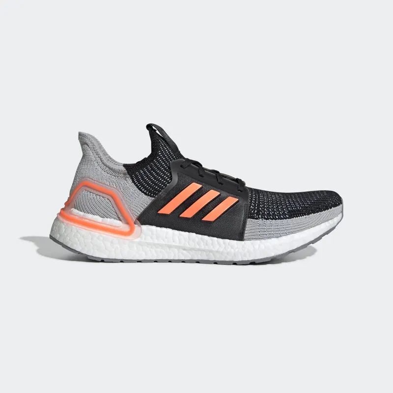 adidas Ultra Boost 19 Solar Orange Core Black/Solar Orange/Glow Blue (G27516)