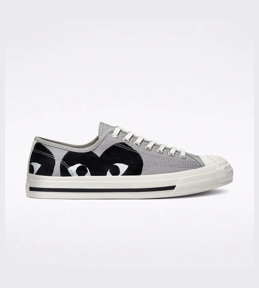 Converse Converse x Comme des Garçons PLAY Jack Purcell Low Top Drizzle/egret/black (171259C)