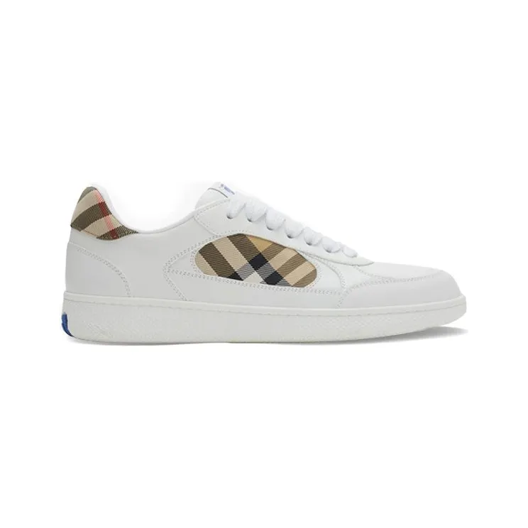 Burberry Check Terrace Sneakers White Beige (8108649)