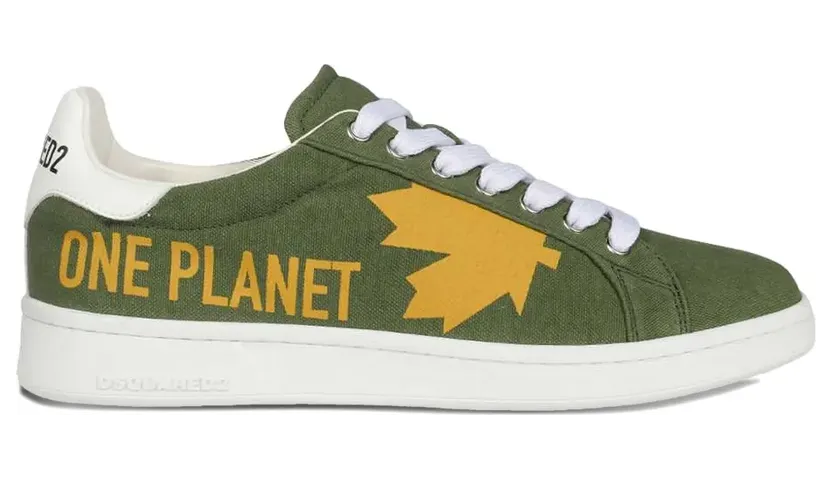 DSQUARED2 Boxer low-top met print “Green” (SNM0245305357)