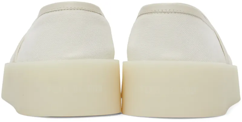 Fear of God White Canvas Espadrille (FG80-013CNV)