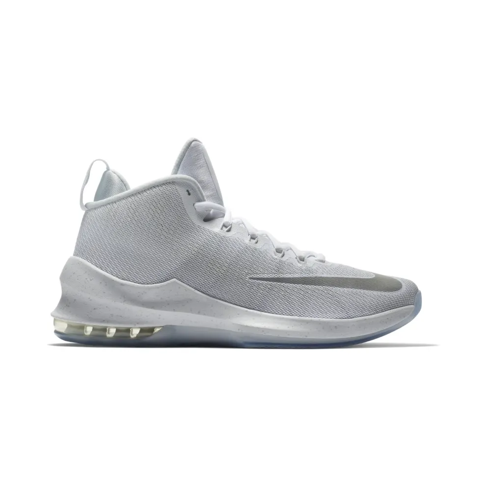 Nike Air Max Infuriate Mid White Metallic Silver