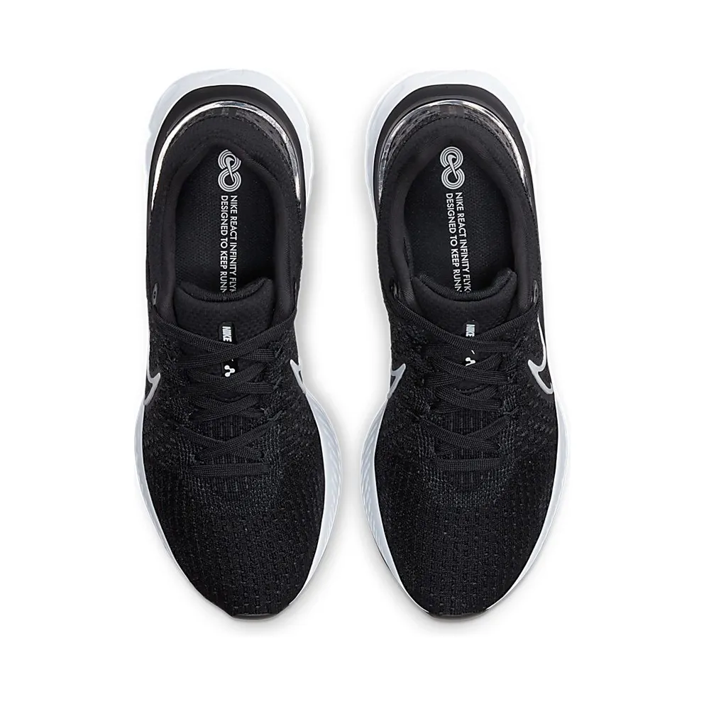 Nike React Infinity Run Flyknit 3 Road Running Black (DH5392-001)