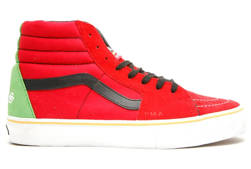 Vans Sk8-Hi Supreme x Bad Brains Red (VN0FWQ2W7)