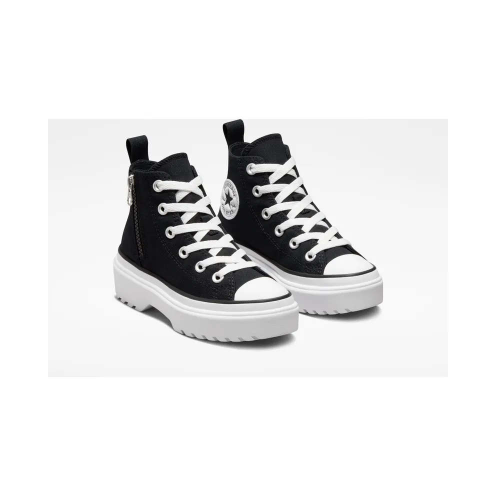 Converse Chuck Taylor All Star Lugged Lift Platform Canvas Black/Black/White (A03846C)