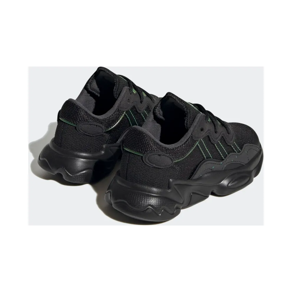 Adidas OZWEEGO Core Black / Core Black / Solar Green (HR0238)