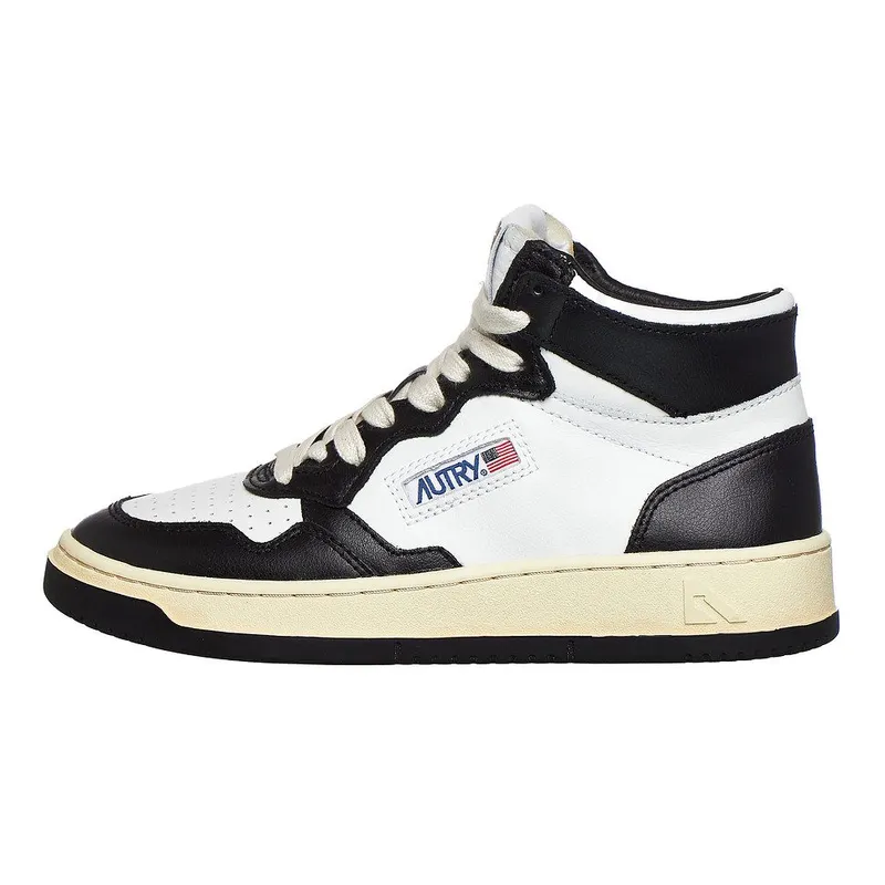 Autry 01 Mid White / Black (AUMWWB01)