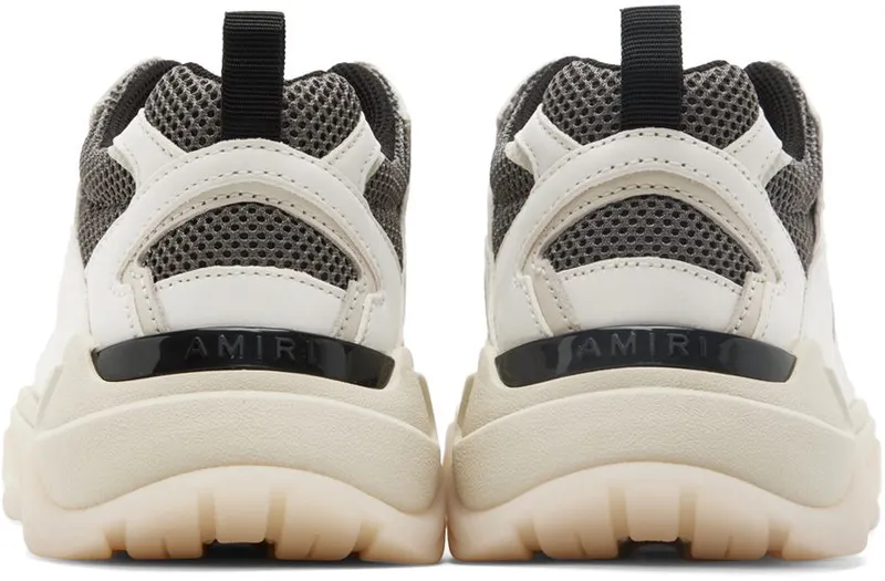 AMIRI Black & Gray Bone Runner (AW22MFS001)