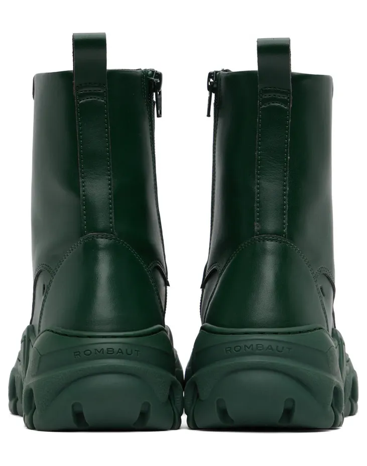 Rombaut SSENSE Exclusive Green Boccaccio II High-Top Sneakers (S22-B-047) (2)
