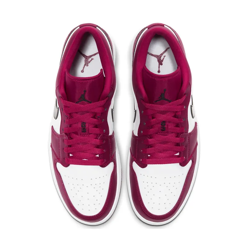 Jordan 1 Low Noble Red Noble Red/Black-White-Noble Red (553558-604)
