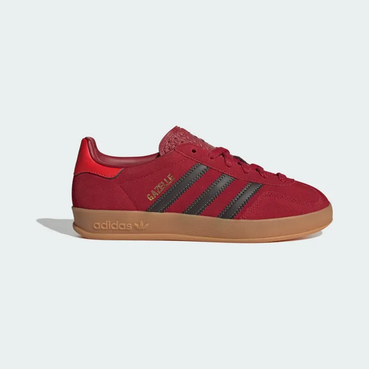 adidas Gazelle Indoor Team Victory Red Aurora Coffee (IH6448)