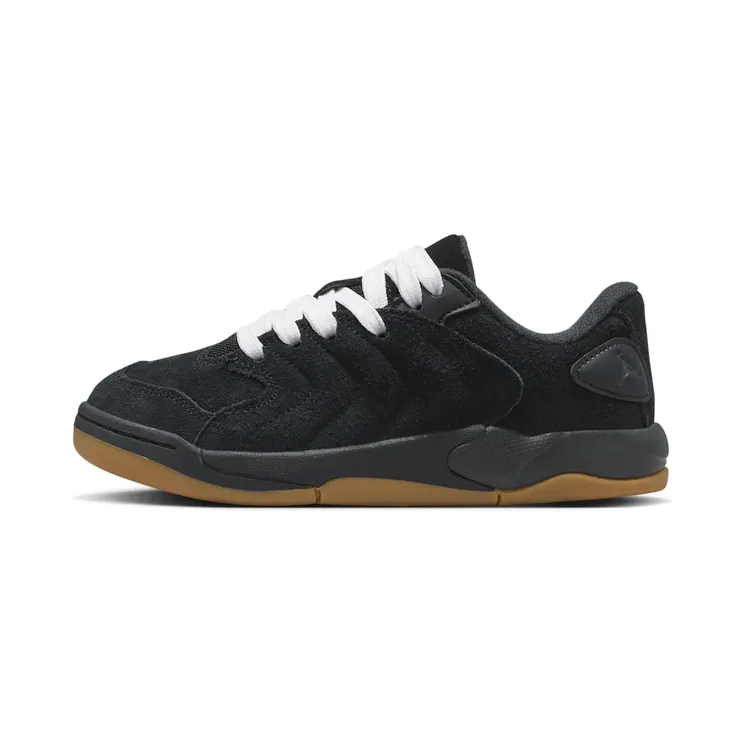 Jordan Session “Black / Gum Light Brown / White / Varsity Red” (IB5679-001)