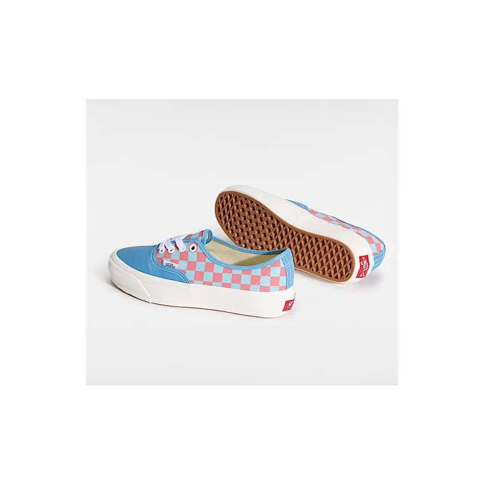 Vans Premium Authentic Heritage Blue Pink Checkerboard (VN000EBNE2W)