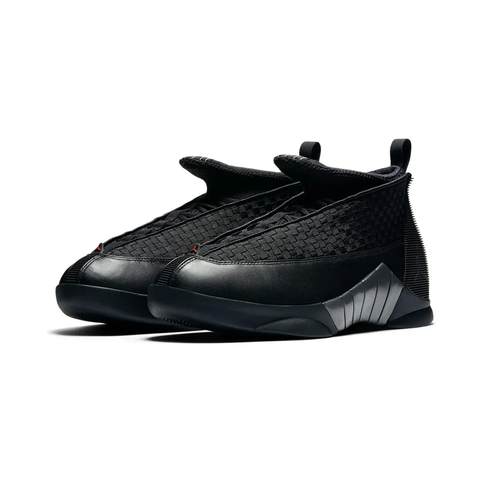Jordan 15 Retro Stealth (2017) Black/Varsity Red-Anthracite (881429-001)