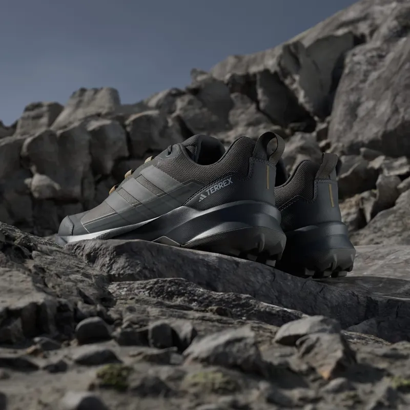 adidas Terrex Skychaser Ax5 Gore Tex Hiking Shoes Shadow Olive Carbon Bronze Strata (JQ2213)