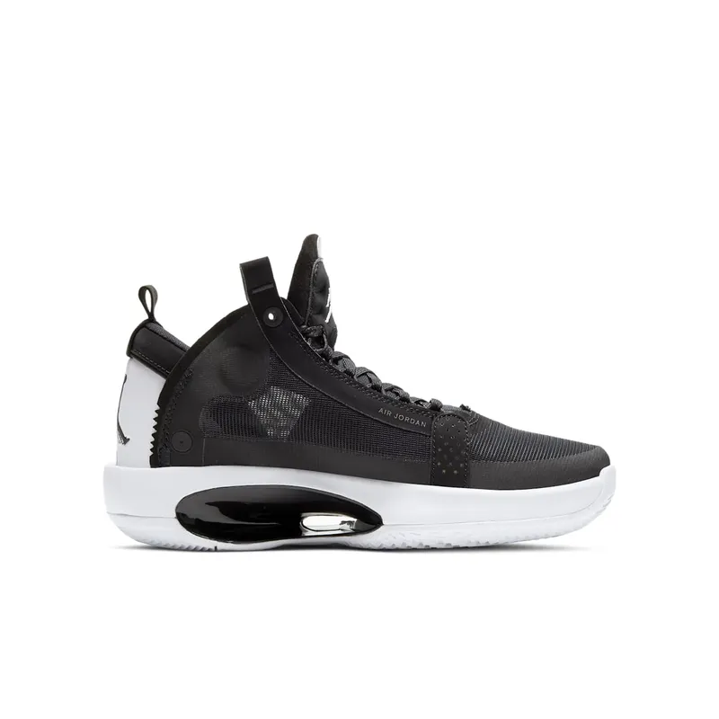 Jordan XXXIV Eclipse (GS) Black/Black-Metallic Silver (BQ3384-001)