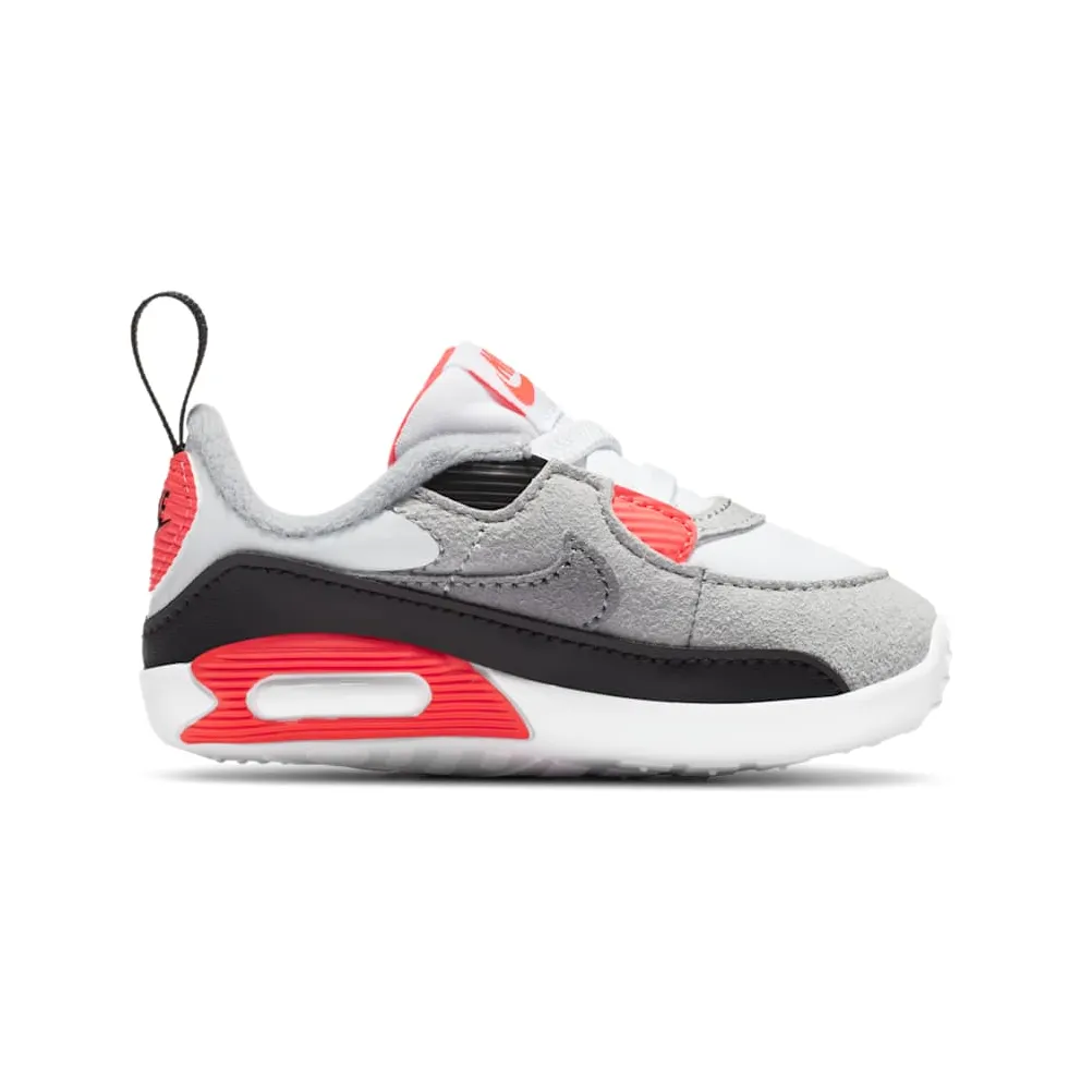 Nike Air Max 90 Infrared 2020 (I) White/Cool Grey-Radiant Red-Black (DC8323-100)