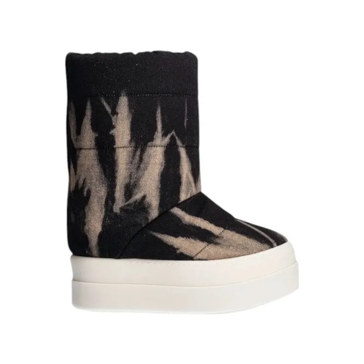 Rick Owens DRKSHDW Mega Bumper Lunar Black Beige (DS02D2838 DBSUPA)