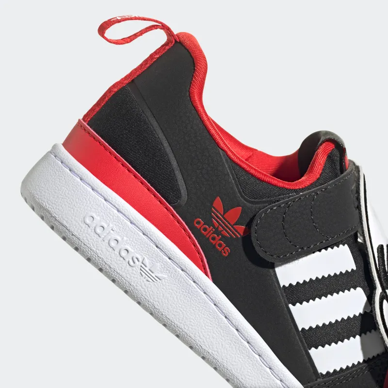 Adidas Disney Forum 360 Core Black / Cloud White / Vivid Red (S29236)