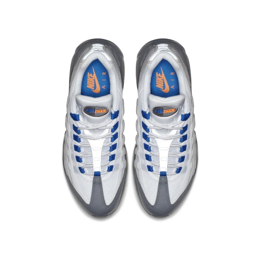 Nike Air Max 95 Cool Grey Total Orange Cool Grey/Total Orange-White (749766-033)