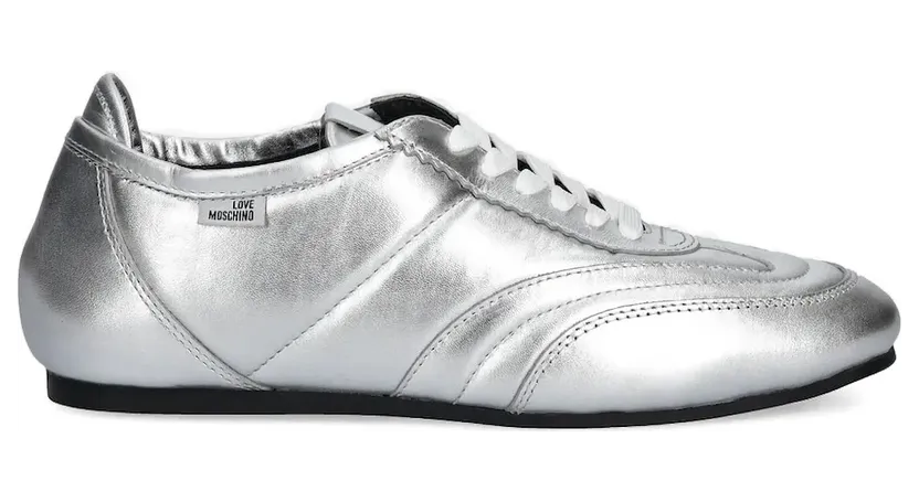 Love Moschino mit Schnürung “Silver” (JA10201G1NIF0)
