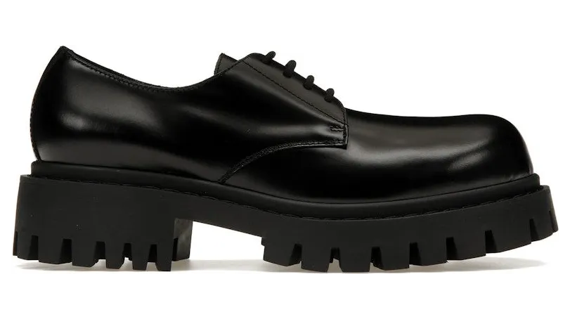Balenciaga Sergent 20mm Derby Black (701393WBD401000)