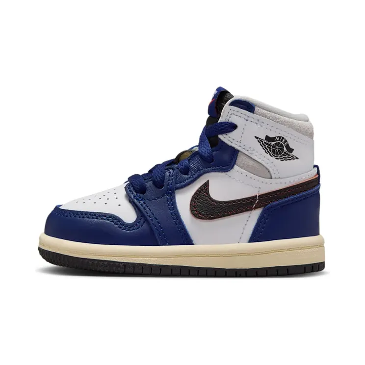 Air Jordan 1 Retro High OG TD Rare Air “White / Neutral Grey / Deep Royal Blue / Black” (FD1413-100)