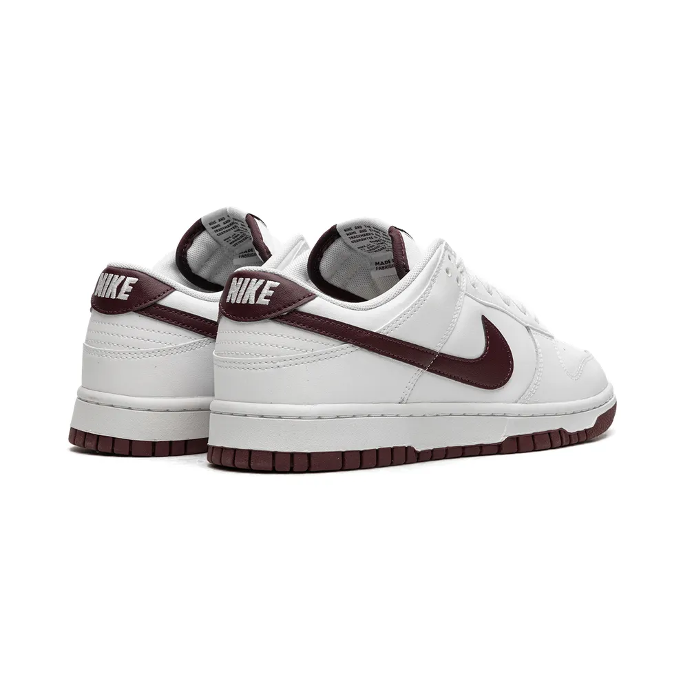 Nike Dunk Low Retro “White Night Maroon” (DV0831-102)
