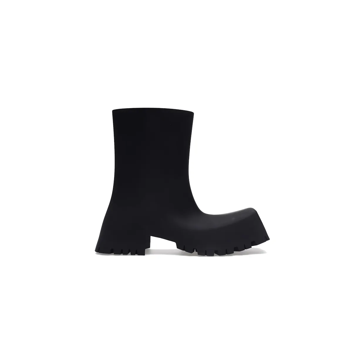 Balenciaga Trooper Rubber Boot Black (680660W0FO81000)