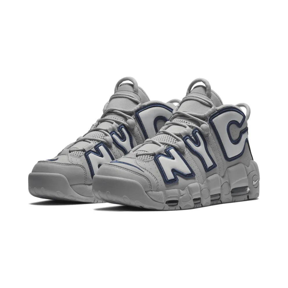 Nike Air More Uptempo NYC Wolf Grey/White-Midnight Navy (AJ3137-001)