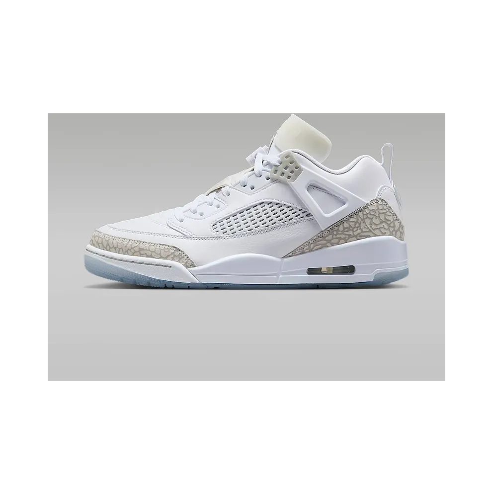 Jordan Spizike Low “White Metallic Silver Barely Blue Neutral Grey” (FQ1759-103)