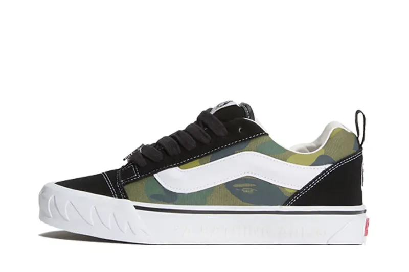 A Bathing Ape x Vans Knu Skool – “Black / Multi” (VN000Z39W09)