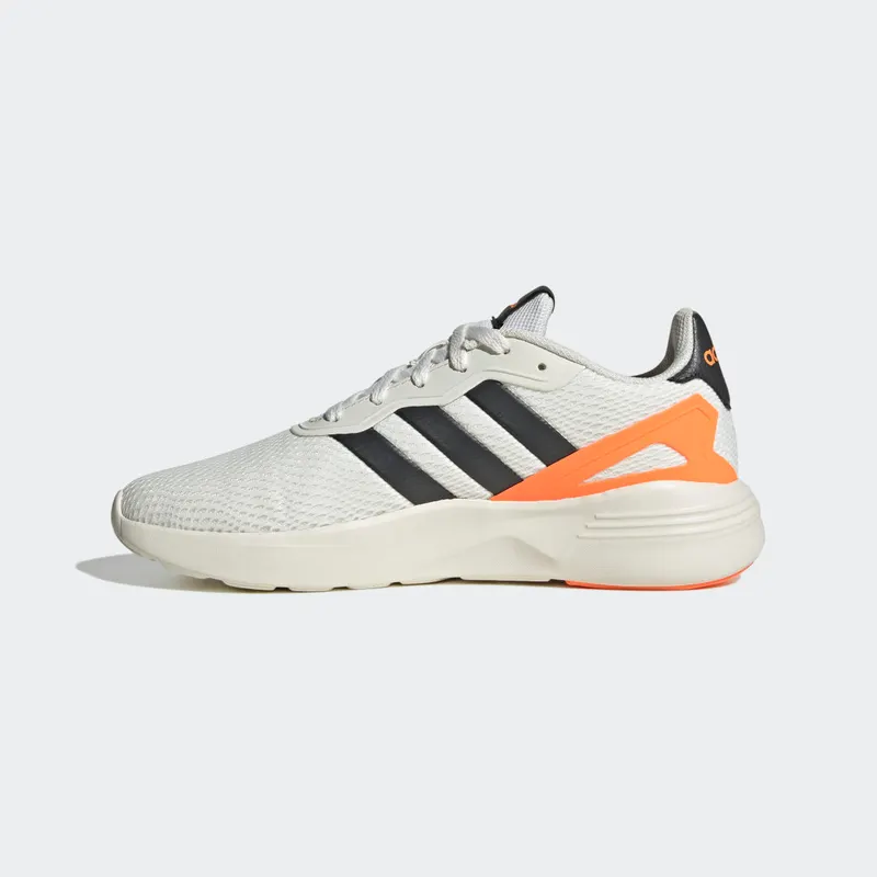 Adidas Nebzed Cloudfoam Lifestyle Running Core White / Carbon / Screaming Orange (HP7864)