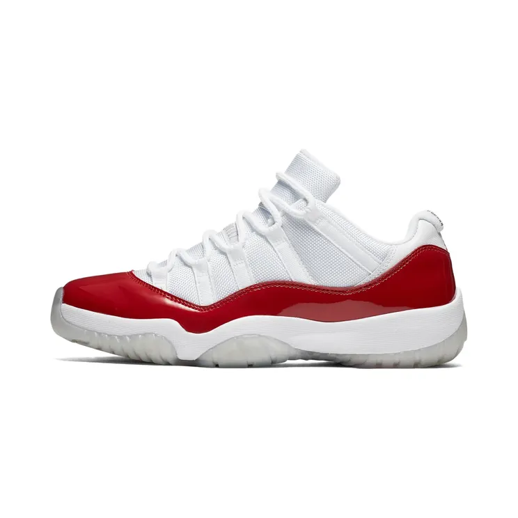 Air Jordan 11 Retro Low “White / Black / Varsity Red” (528895-102)
