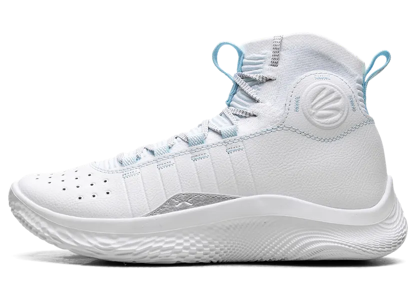 Under Armour Curry 4 FloTro “White Stream Metallic Silver” (3024861-103)