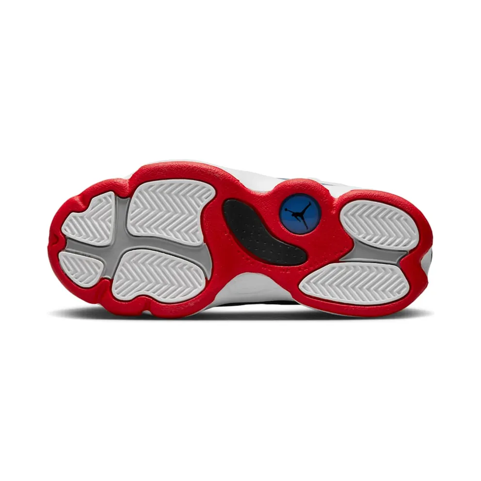Jordan 6 Rings White University Red Light Steel Grey True Blue (323432-140)