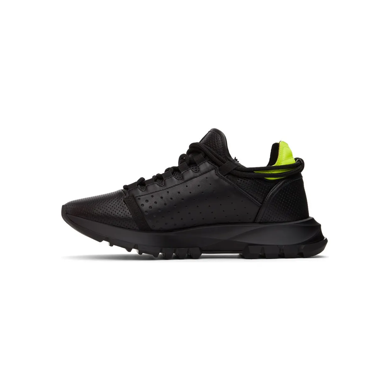 Givenchy Black & Yellow Spectre Zip Sneakers (BH003MH153) (3)