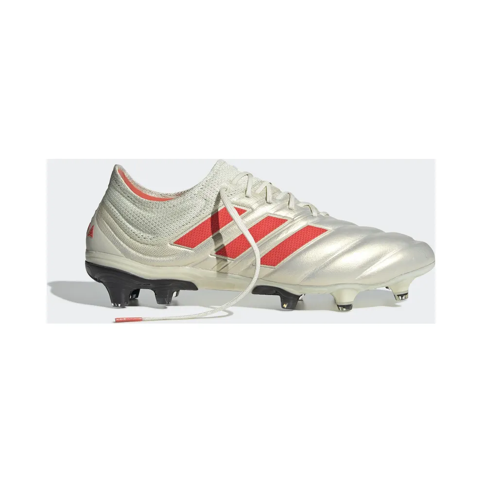 adidas Copa 19.1 Firm Ground Cleat Off White Solar Red Off White/Solar Red/Core Black (BB9185)