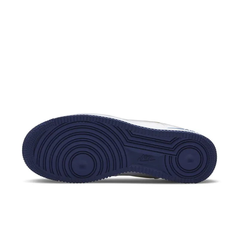 Nike Air Force 1 Low White Canvas Navy Sole (DB3541-100)